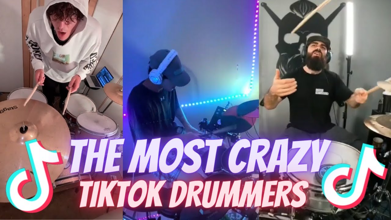 THE MOST CRAZY TIKTOK DRUMMERS COMPILATION🔥THEY ARE IN ANOTHER LEVEL😎