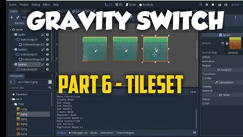 Tutorial GRAVITY SWITCH (Part 6 - Tileset!) in Godot 3.1.1