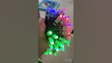 Creating an Christmas Music Light Show - Under 1 min!