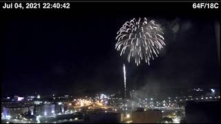 Rochester NY fireworks July 4, 2021