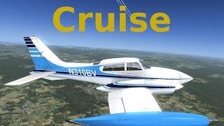 Military Visualizations Cessna 310 Tutorial. Video 6, Cruise