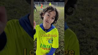 Bro challenged Coach to a 1v1 💀#football #futbol #soccer #footballchallenge #footballvideo
