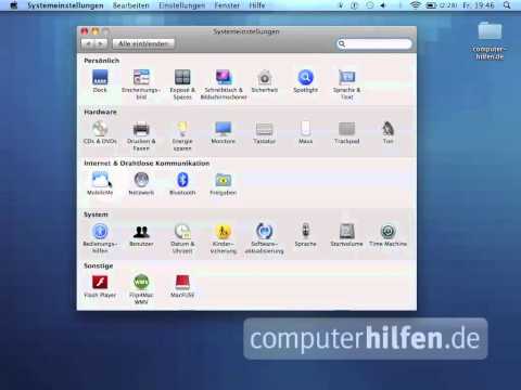 IP Adresse herausfinden (Netzwerk Adresse) auf dem Apple Mac