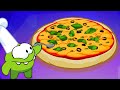 Om Nom and Om Nelle cook and eat food / Learn English with Om Nom / Nursery Rhymes