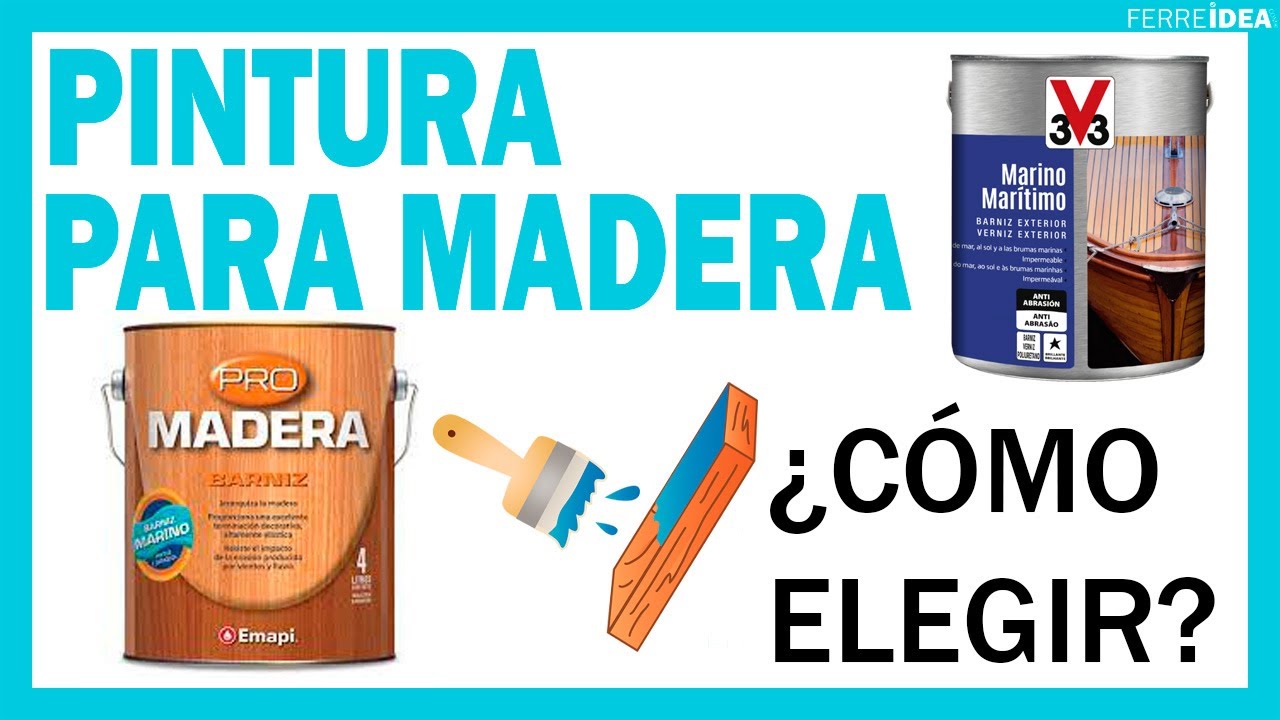 Cómo elegir barniz para madera