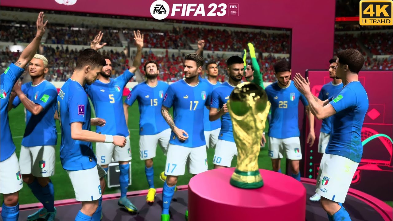 FIFA 23 - Spain vs Italy - World Cup Final 4K GamePlay