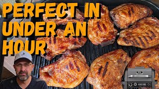 ULTIMATE PORK STEAKS ON THE NINJA WOODFIRE