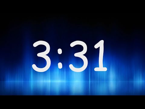 3:31 Minutes Timer / Countdown from 3min 31sec
