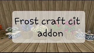 Frost Craft Cit Made By Steve Craft