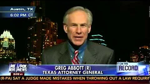 Greta Van Susteren & Greg Abbott on James O'Keefe'...