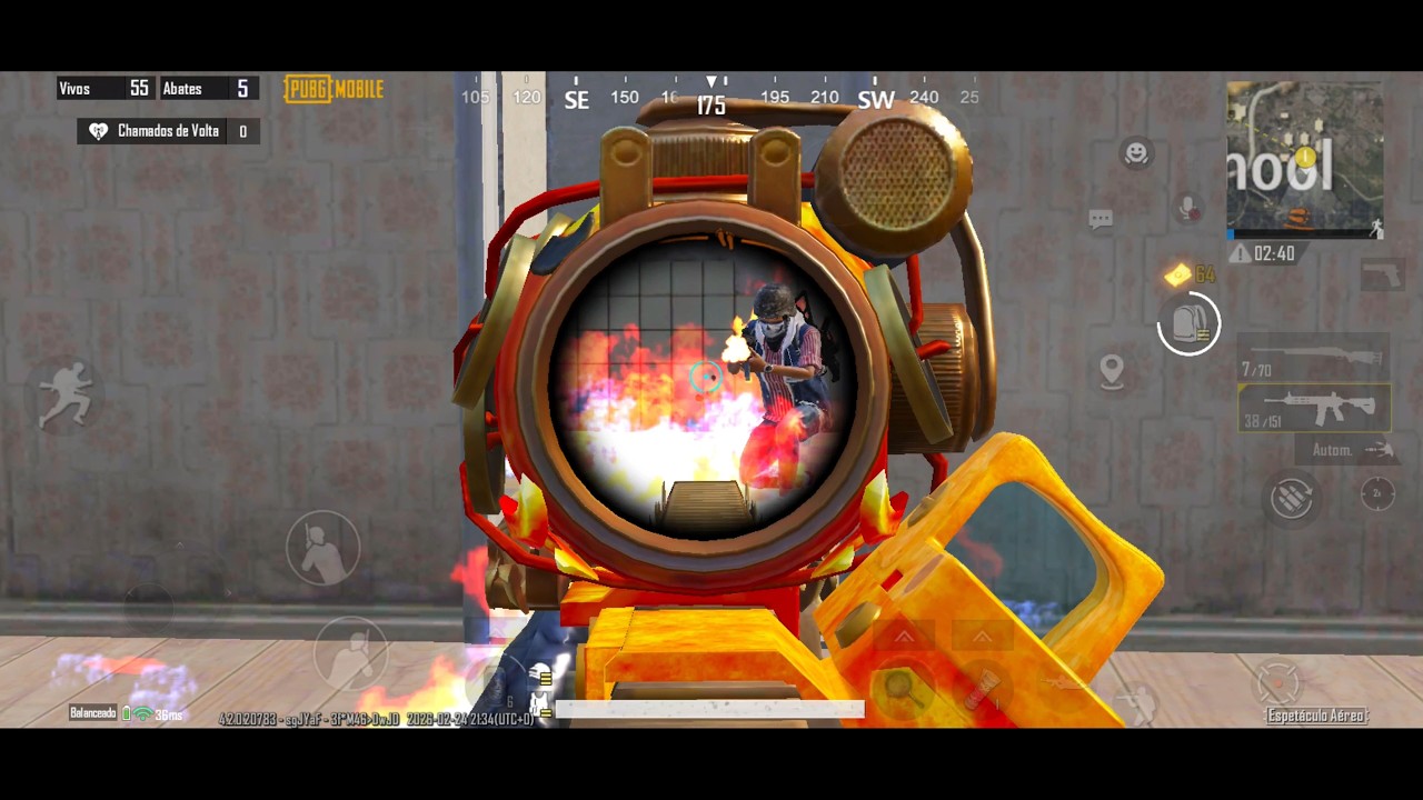 Causing Havoc With the New M4 Fire Theme in Skyhigh Spectacle