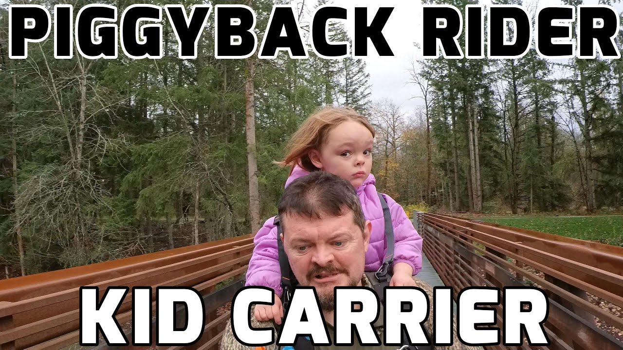 Piggyback Rider Standing Child Carrier - YouTube