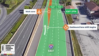 New traffic pattern coming to I-64 near Tidewater Drive in Norfolk