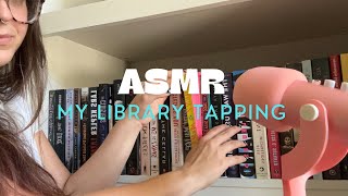 ASMR Tapping on Books *Gentle Tapping* *Clicky Whispers*