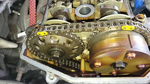 Toyota Gli 1NZ engine timing mark
