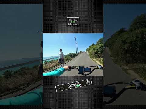 I don't need much to be happy. ☀️🌊🛵