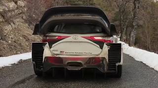 Test Jari Matti Latvala - Rallye Monte Carlo 2018 - Toyota Yaris WRC