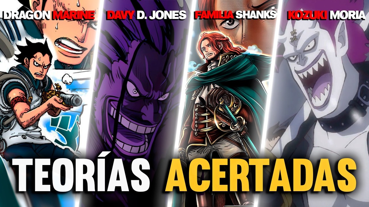 20+ TEORÍAS INCREÍBLES de ONE PIECE que resultaron ser CIERTAS