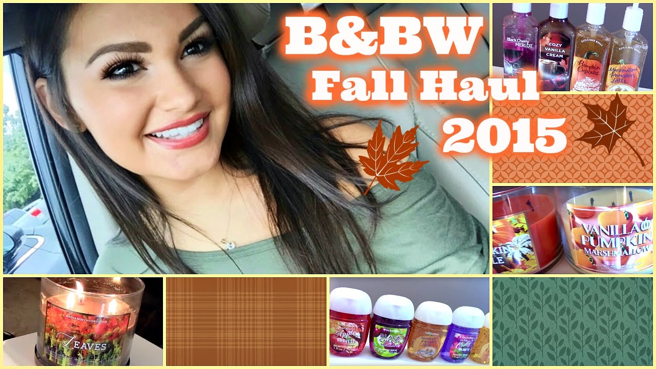 Fall Haul: Bath & Body Works - YouTube