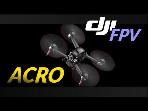 DJI FPV Einstellungen & manueller Modus [ ACRO ] aktivieren