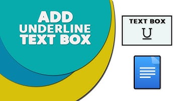 How to Make Add Underline Text Box in Google Docs