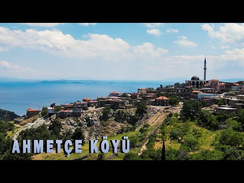 دهکده Çanakkale Ahmetçe (روستایی با چشم انداز کوه و دریا)