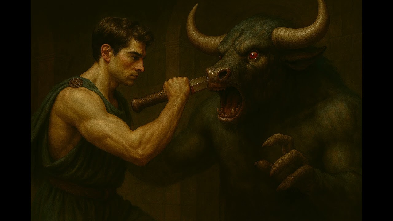 Obsidian Avalon - Theseus And The Minotaur