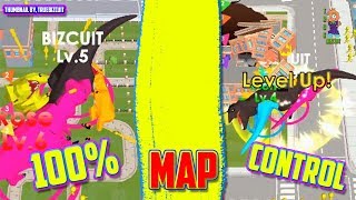 DINOSAURRAMPAGE.IO [WORLD RECORD GAMEPLAY] WORLD'S BIGGEST DINOSAUR | 100% MAP CONTROL - NEW IO GAME screenshot 4