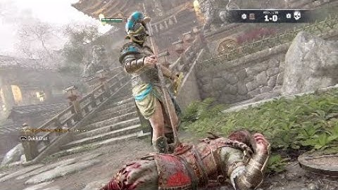 For Honor Gladiator Skilled Performer (Front) execution on all characters