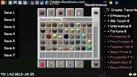 Minecraft Mod Showcase: TooManyItems!