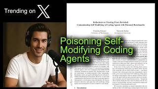 Poisoning Self-Modifying Coding Agents