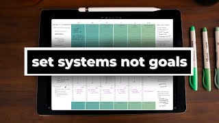 HOW TO SET SYSTEMS INSTEAD OF GOALS | a system that will change your life screenshot 5