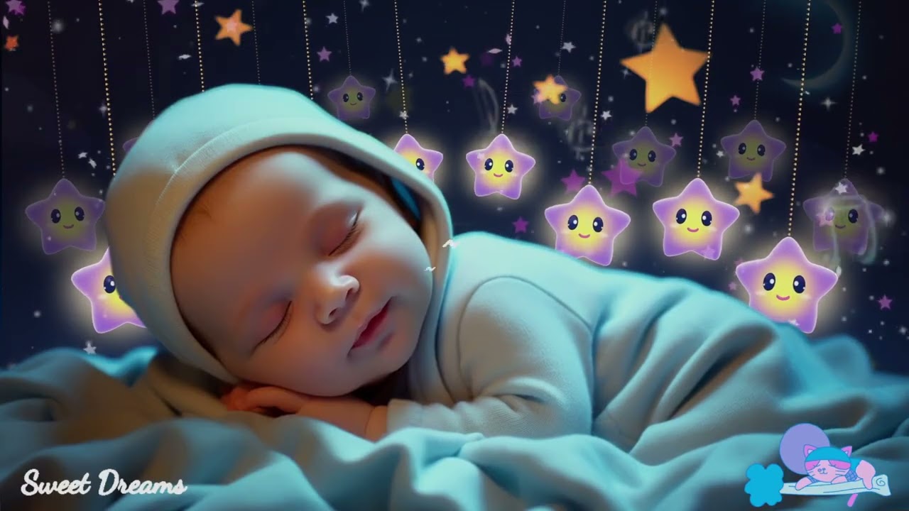 Baby Falls Asleep Instantly 💤 Mozart & Brahms Lullabies | Baby Sleep Music for Quick Insomnia Relief