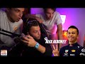 Alex albon on max fewtrell twitch stream  good fun