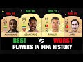 EVERY NATION'S BEST/WORST PLAYERS IN FIFA HISTORY! 😱🔥 ft. Ronaldo, Aubameyang & Neuer... etc
