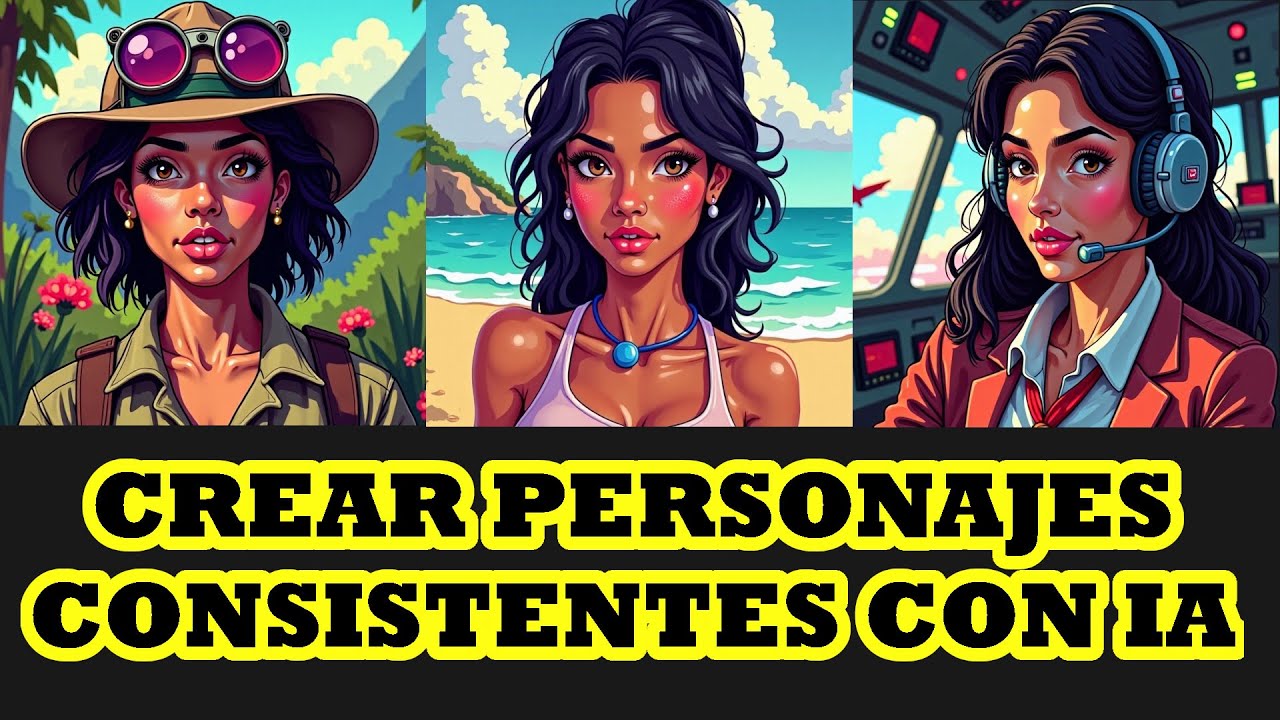 Crea Personajes Consistentes con IA: ¡Todo lo que Necesitas Saber ...