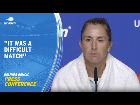 Belinda bencic press conference | 2023 us open