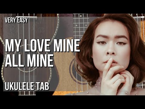 Mitski - My Love Mine All Mine EASY Ukulele Tutorial With Chords