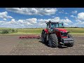 НОВЫЙ КУЛЬТИВАТОР В РАБОТЕ | КУЛЬТИВАЦИЯ НА MASSEY FERGUSON 8737S и К744