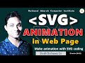 Step-by-Step SVG Animation Tutorial | Learn Motion, Curves &amp; Transitions and more..