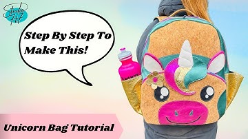 DIY Unicorn BackPack - Full Tutorial