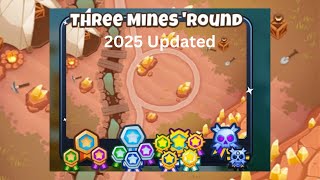Three Mines 'Round [Impoppable] Guide | No Monkey Knowledge | BTD 6 (2025 Updated) 4K