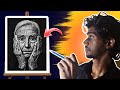 “Realistic Old Woman Drawing | Emotional Hyperrealistic Art”