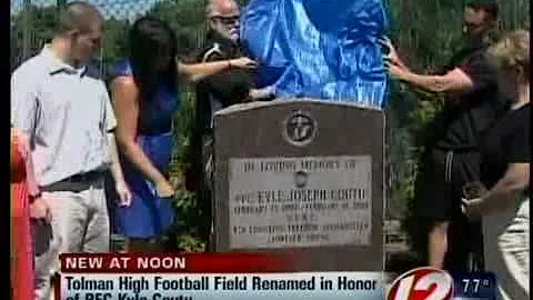 Field named in Coutu's honor