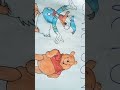 Cartoon character donald duck and pooh  drawing ishas art and craft  shorts
