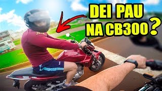CB300 ENTIMOU A TODAY NO SINALEIRO ( nao deixei quieto ! )