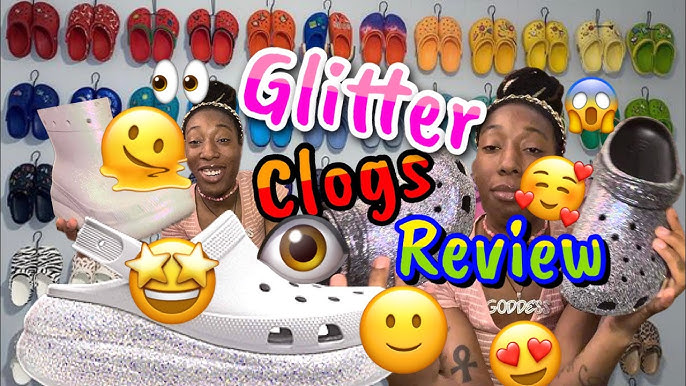 DIY GLAM BLING CLASSIC BAE CLOG CROCS (PLATFORM HEEL STYLE)- HOW