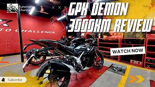 Gpx Demon 165rr 3000km review