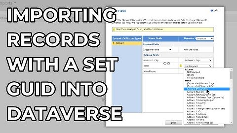 Dynamics 365 2MT Episode 194: Importing records with a set GUID into Dataverse