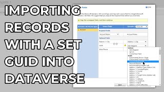 Dynamics 365 2MT Episode 194: Importing records with a set GUID into Dataverse